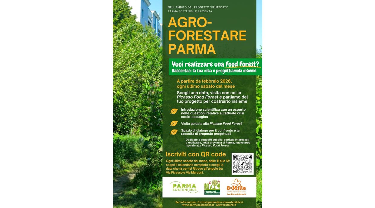 Visita alla Picasso Food Forest organizzata da Parma Sostenibile 