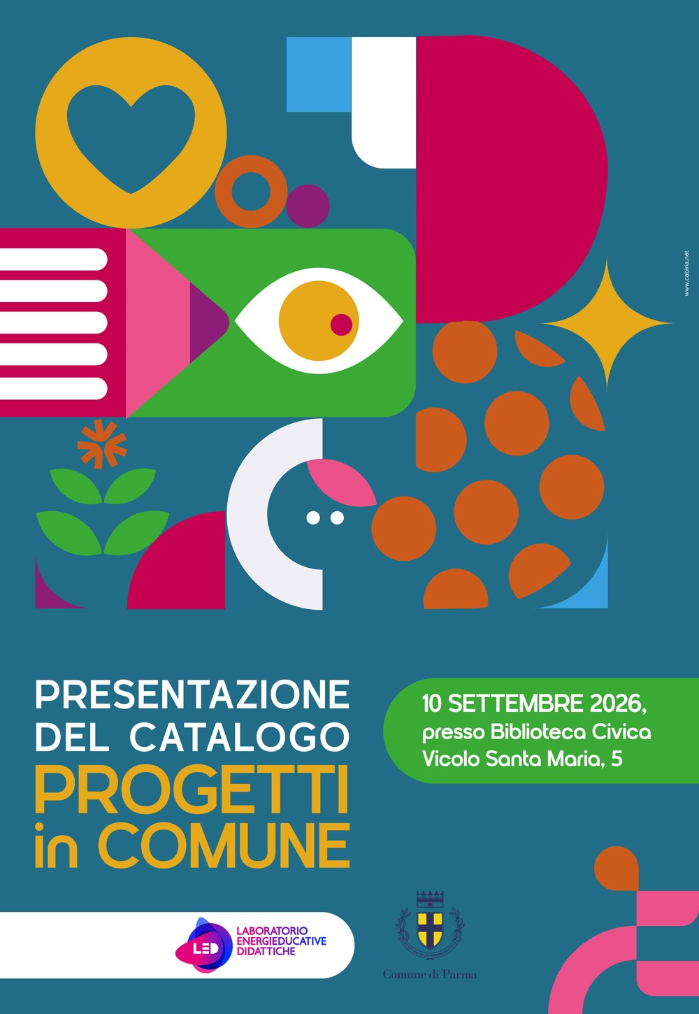 Save the date: Presentazione del catalogo "Progetti in Comune"