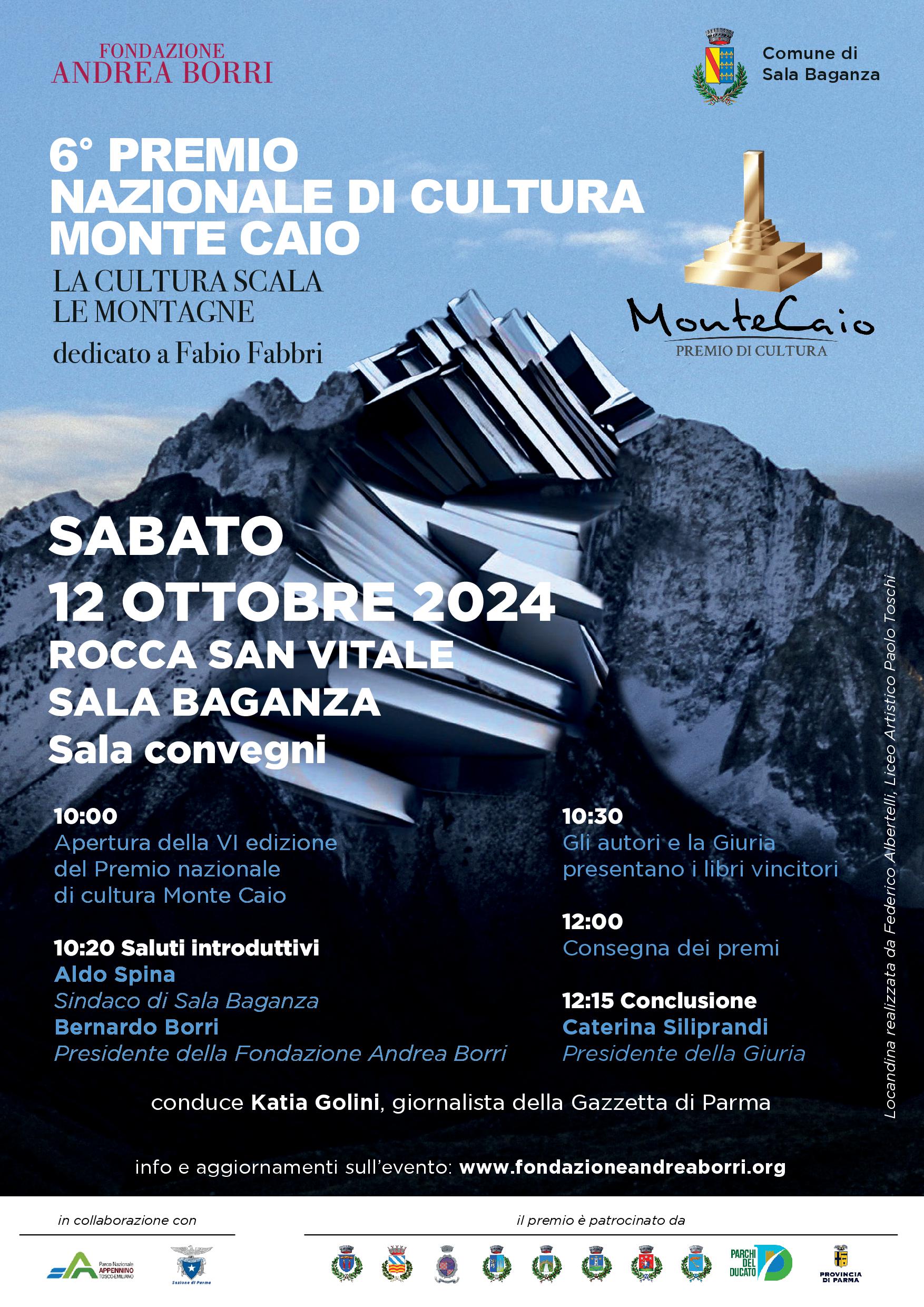 6° Premio Nazionale di cultura Monte Caio 2024