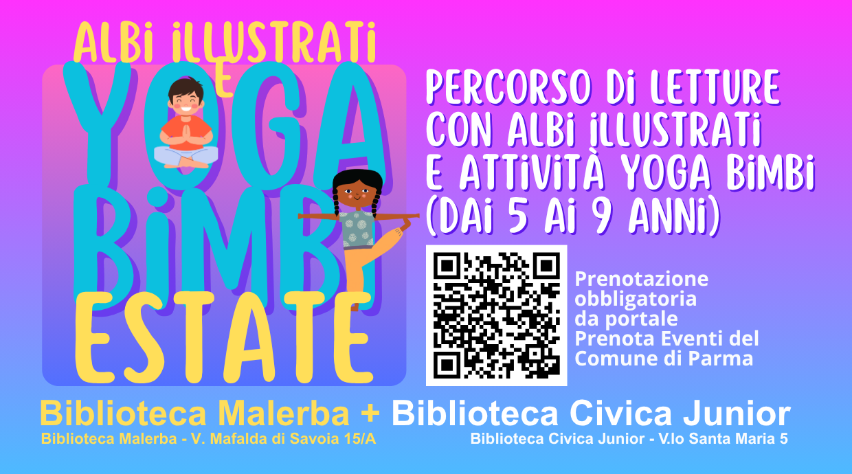 Albi illustrati e yoga bimbi estate